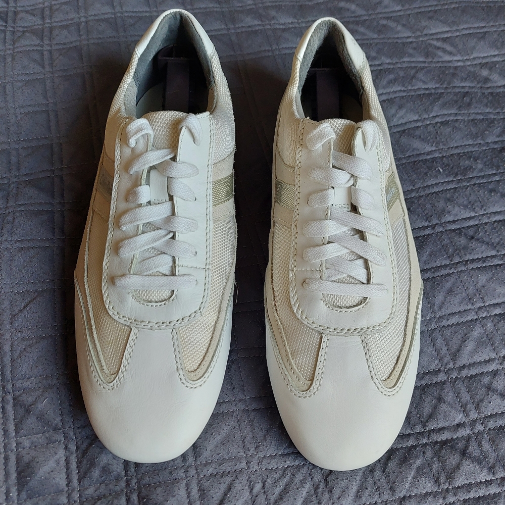 Calvin Klein Leather/Suede/Canvas Brand New Never Worn Casual Sneakers Size 9.